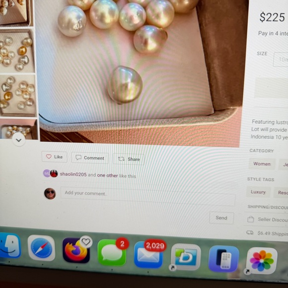 Lombo South Sea Golden Pearl  Collection for Jewelry - Picture 3 of 4